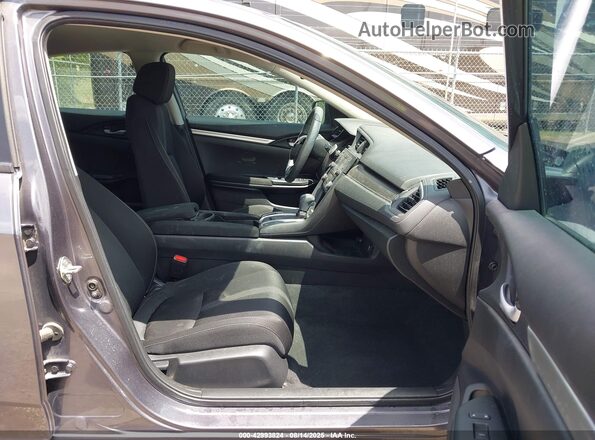 19XFC2F65LE013203 2020 HONDA CIVIC Gray Vista interior delantera