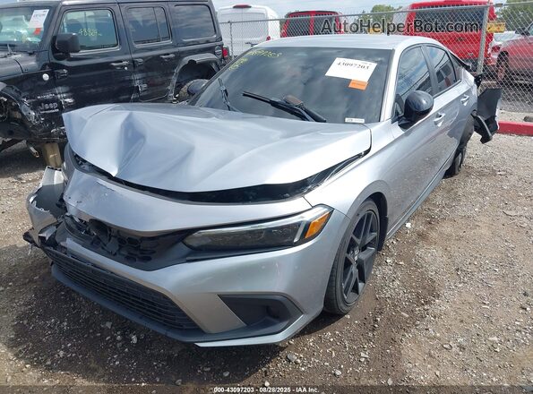 19XFL2H84NE014067 2022 HONDA CIVIC Серебряный Передняя левая четверть
