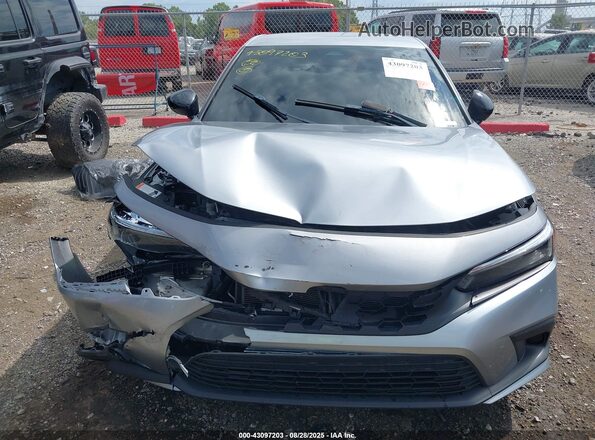 19XFL2H84NE014067 2022 HONDA CIVIC Серебряный Вид щитка приборов