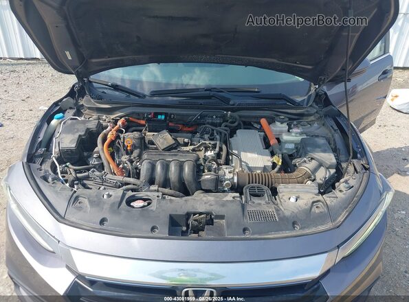 19XZE4F55ME003511 2021 HONDA INSIGHT Gray Widok z tyłu