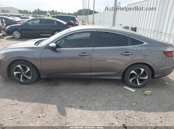 19XZE4F55ME003511 2021 HONDA INSIGHT Gray Widok wnętrza 360 stopni