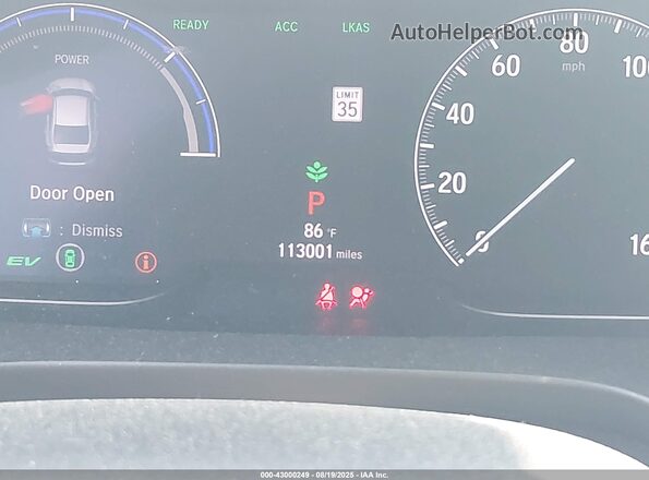 19XZE4F56ME006465 2021 HONDA INSIGHT Dark Blue 