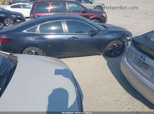 19XZE4F56ME006465 2021 HONDA INSIGHT Dark Blue Widok wnętrza z tyłu