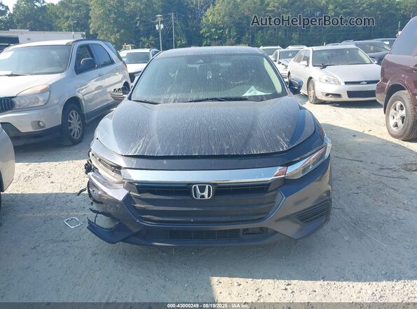 19XZE4F56ME006465 2021 HONDA INSIGHT Dark Blue Widok zestawu wskaźników