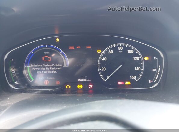 19XZE4F9XLE004994 2020 HONDA INSIGHT Бордовый Вид задних сидений