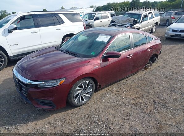19XZE4F9XLE004994 2020 HONDA INSIGHT Бордовый Передняя левая четверть