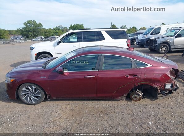19XZE4F9XLE004994 2020 HONDA INSIGHT Бордовый Панорамный вид салона 360°
