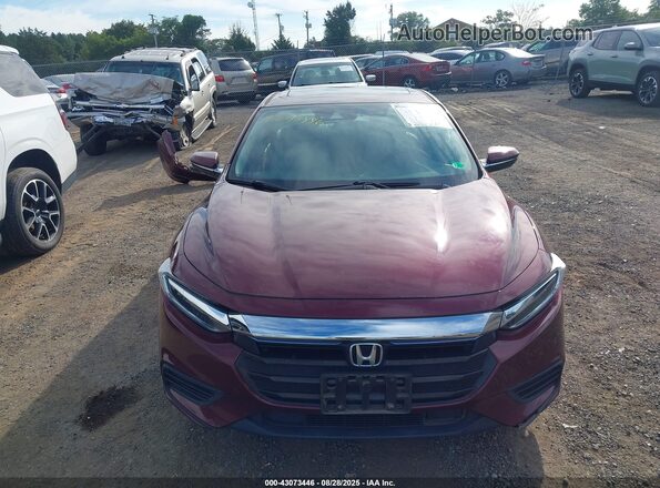 19XZE4F9XLE004994 2020 HONDA INSIGHT Бордовый Вид щитка приборов