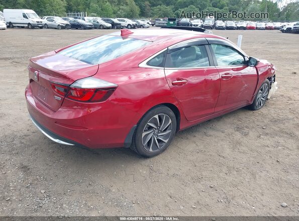 19XZE4F9XNE005646 2022 HONDA INSIGHT Red Tył prawy
