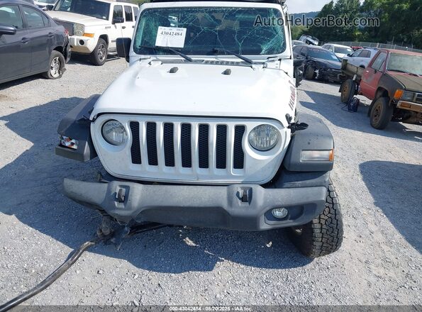 1C4GJXAN9MW558334 2021 JEEP WRANGLER White Սալոնի հետևի տեսք