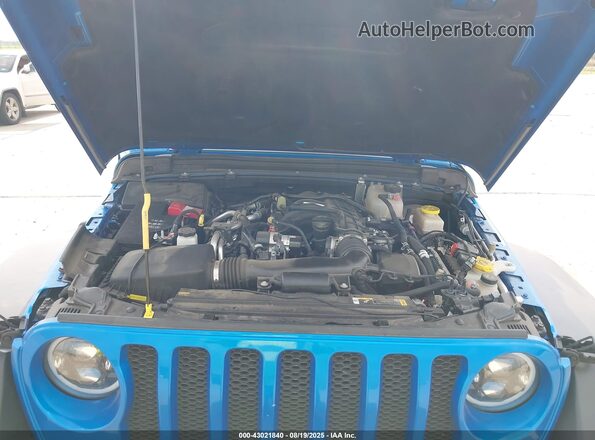 1C4HJXDG8PW518333 2023 JEEP WRANGLER Синий Вид сзади
