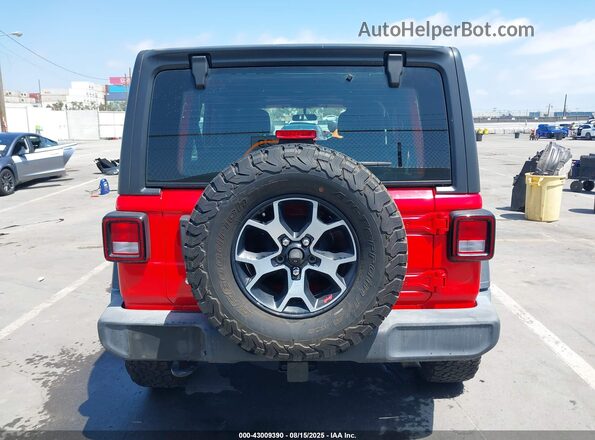 1C4HJXDN2JW204330 2018 JEEP WRANGLER UNLIMITED Red 