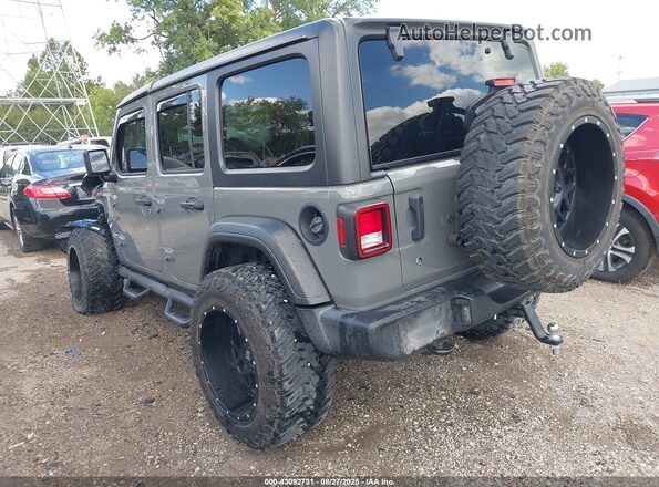 1C4HJXDN2LW114288 2020 JEEP WRANGLER UNLIMITED Серый Задняя левая четверть