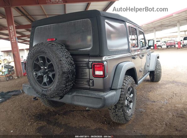 1C4HJXDN3MW563173 2021 JEEP WRANGLER UNLIMITED Gray Հետևի աջ
