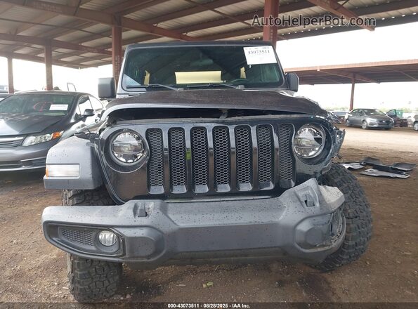 1C4HJXDN3MW563173 2021 JEEP WRANGLER UNLIMITED Gray Սարքավորումների վահանակի տեսք