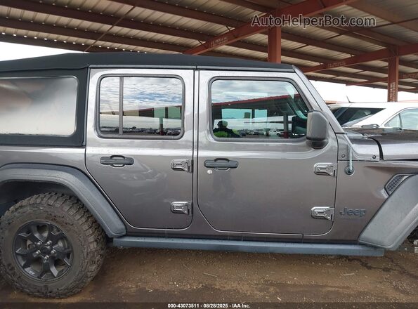 1C4HJXDN3MW563173 2021 JEEP WRANGLER UNLIMITED Gray Սալոնի հետևի տեսք