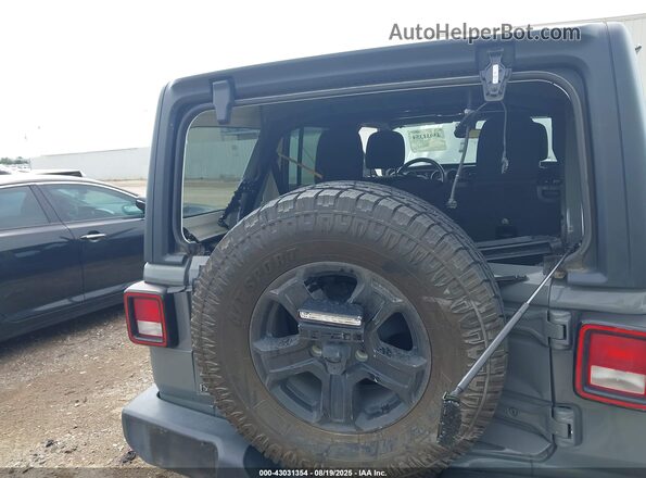 1C4HJXDN3MW815732 2021 JEEP WRANGLER UNLIMITED Gray Вид спереду