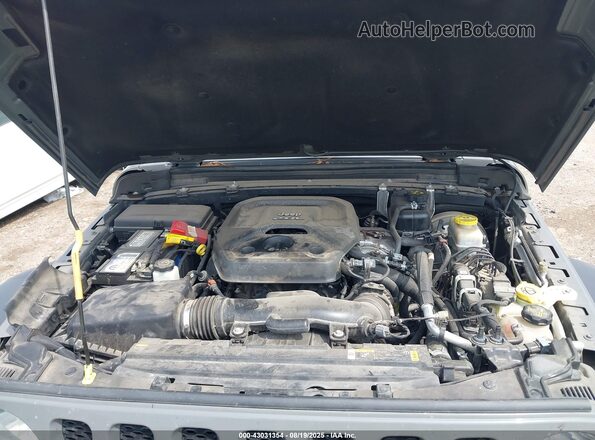 1C4HJXDN3MW815732 2021 JEEP WRANGLER UNLIMITED Gray Вид ззаду