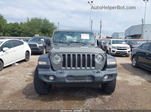 1C4HJXDN3MW815732 2021 JEEP WRANGLER UNLIMITED Gray Вид щитка приладів