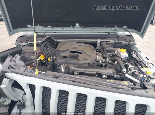 1C4HJXDN4PW633736 2023 JEEP WRANGLER Light Blue Widok z tyłu