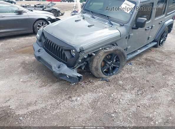 1C4HJXDN5MW545516 2021 JEEP WRANGLER UNLIMITED Gray Вид спереду