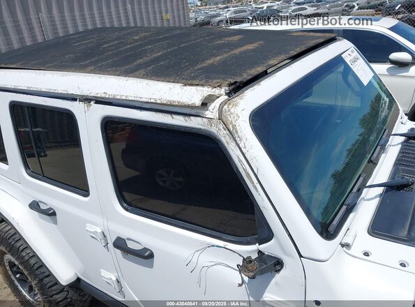1C4HJXDN7MW665690 2021 JEEP WRANGLER UNLIMITED White Սալոնի հետևի տեսք