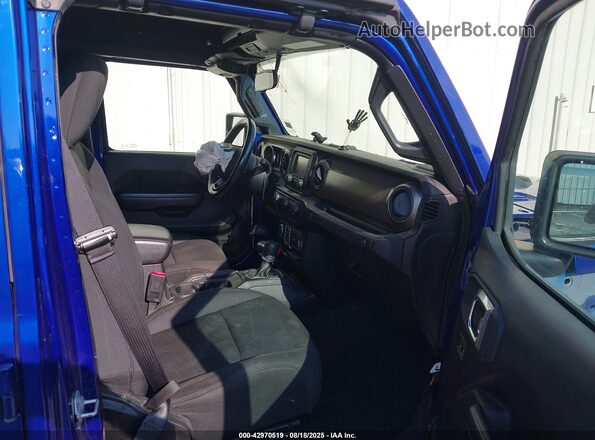 1C4HJXDN8LW149367 2020 JEEP WRANGLER UNLIMITED Blue Widok wnętrza z przodu