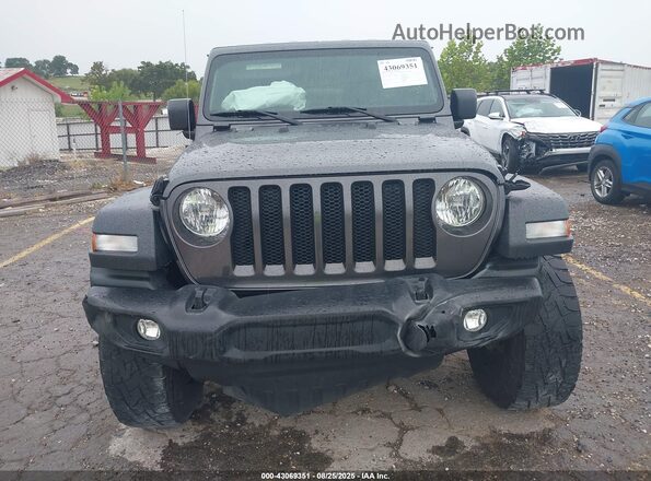 1C4HJXDNXNW167386 2022 JEEP WRANGLER UNLIMITED Gray Vista del cuadro de instrumentos