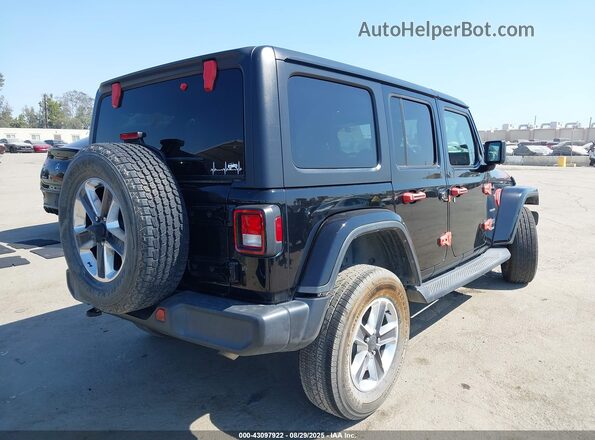 1C4HJXEN0MW828775 2021 JEEP WRANGLER UNLIMITED Black უკანა მარჯვენა