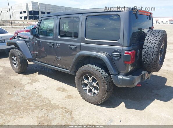 1C4HJXFN2LW190199 2020 JEEP WRANGLER UNLIMITED Gray Tył lewy