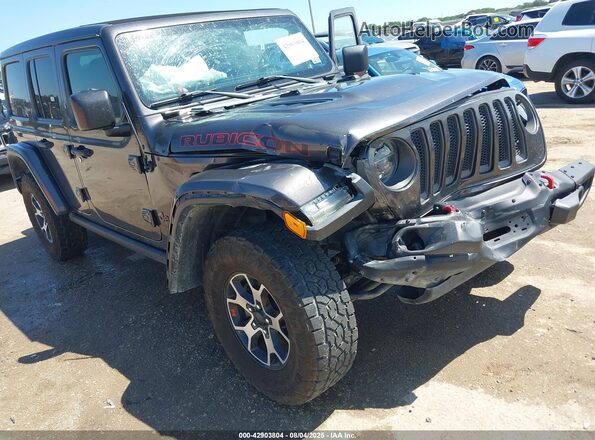 1C4HJXFN2LW190199 2020 JEEP WRANGLER UNLIMITED Gray Widok z przodu