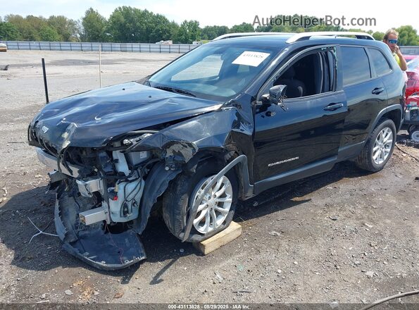 1C4PJLCB1LD503754 2020 JEEP CHEROKEE Black Առջևի ձախ երեք քառորդ տեսարան
