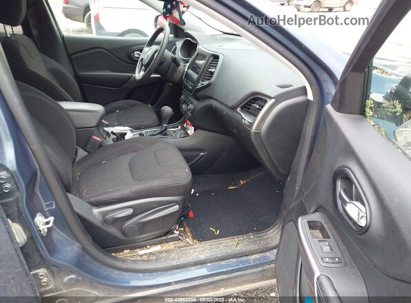 1C4PJLCB2MD211113 2021 JEEP CHEROKEE Blue Front interior view