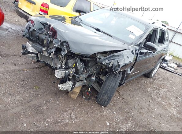 1C4PJLCB9MD187750 2021 JEEP CHEROKEE Черный Передняя левая четверть
