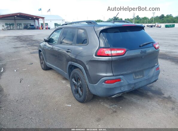 1C4PJLCX0JD524894 2018 JEEP CHEROKEE Gray Rear left