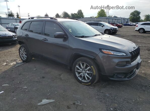 1C4PJLCX3JD588931 2018 JEEP CHEROKEE Charcoal 