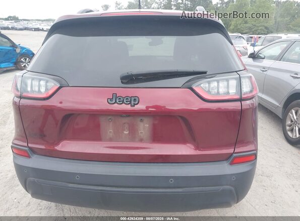 1C4PJLLB1MD208493 2021 JEEP CHEROKEE Red 