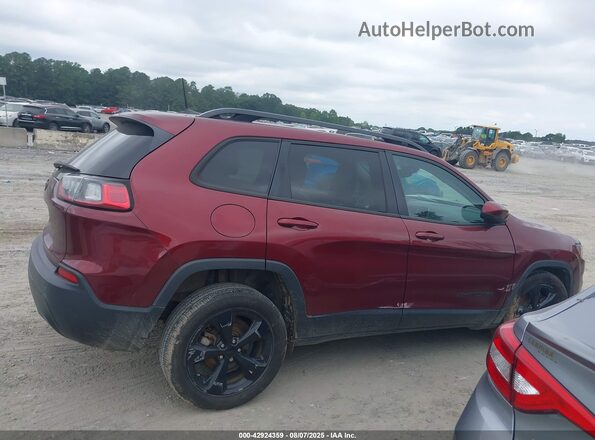 1C4PJLLB1MD208493 2021 JEEP CHEROKEE Red უკანა სალონის ხედი