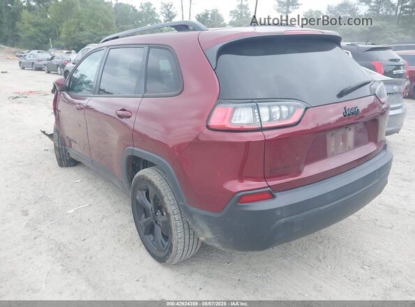 1C4PJLLB1MD208493 2021 JEEP CHEROKEE Red უკანა მარცხენა