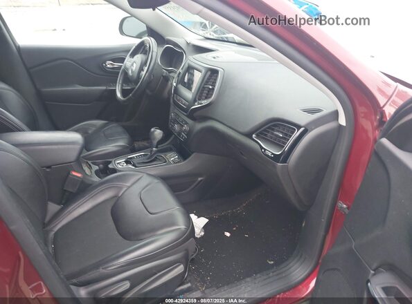 1C4PJLLB1MD208493 2021 JEEP CHEROKEE Red წინა სალონის ხედი