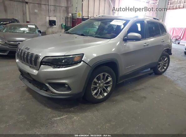 1C4PJLLB3LD605833 2020 JEEP CHEROKEE Silver Առջևի ձախ երեք քառորդ տեսարան