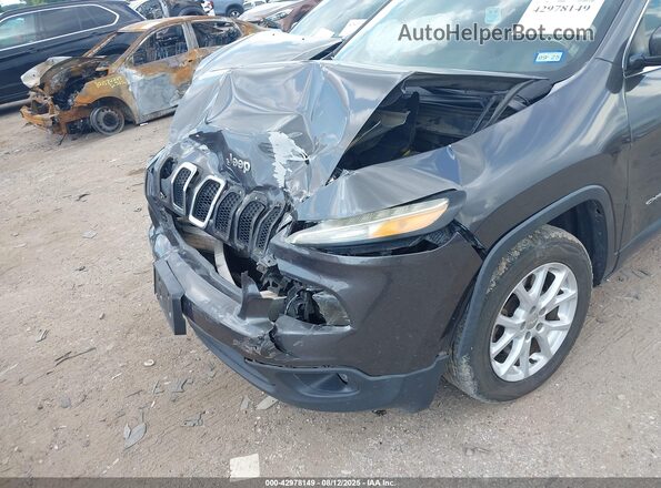 1C4PJLLB8JD511198 2018 JEEP CHEROKEE Gray 