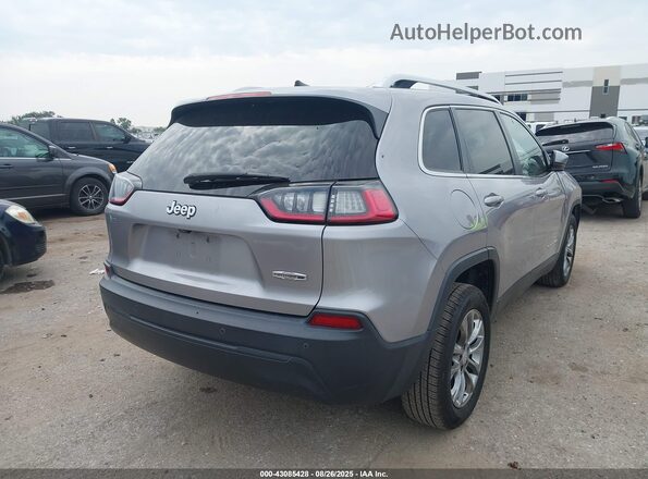 1C4PJLLB9LD654079 2020 JEEP CHEROKEE Silver Задня права чверть