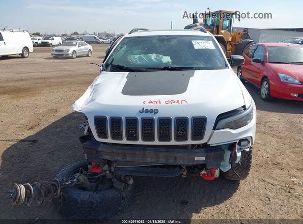 1C4PJMBX7ND500119 2022 JEEP CHEROKEE White Widok zestawu wskaźników