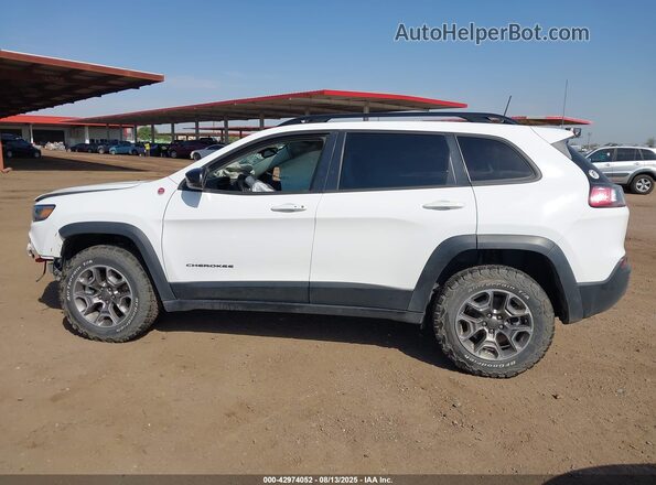 1C4PJMBX7ND500119 2022 JEEP CHEROKEE White Widok wnętrza 360 stopni