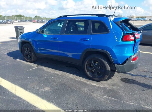 1C4PJMCB2JD532702 2018 JEEP CHEROKEE Blue Rear left
