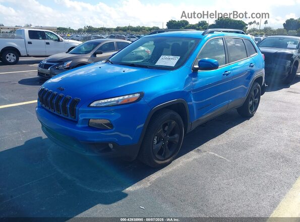 1C4PJMCB2JD532702 2018 JEEP CHEROKEE Blue Front left
