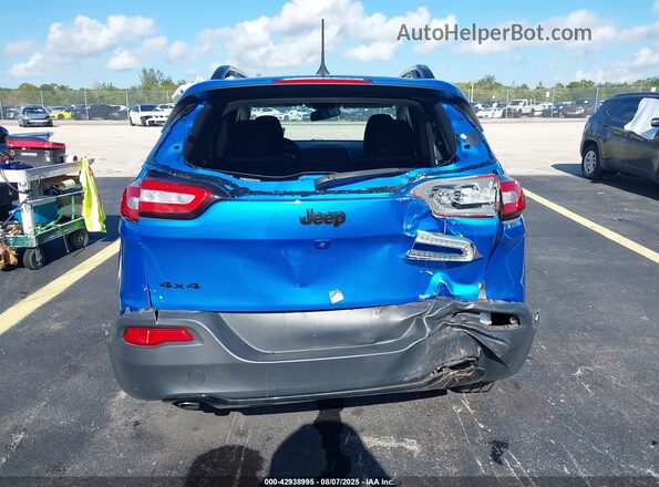 1C4PJMCB2JD532702 2018 JEEP CHEROKEE Blue Front view