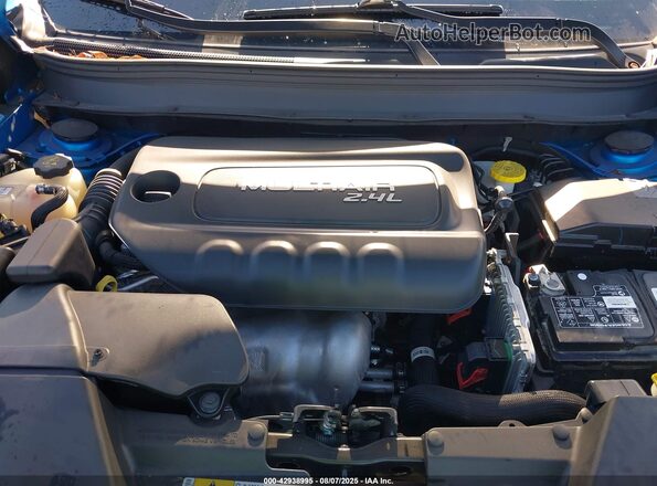 1C4PJMCB2JD532702 2018 JEEP CHEROKEE Blue Rear view
