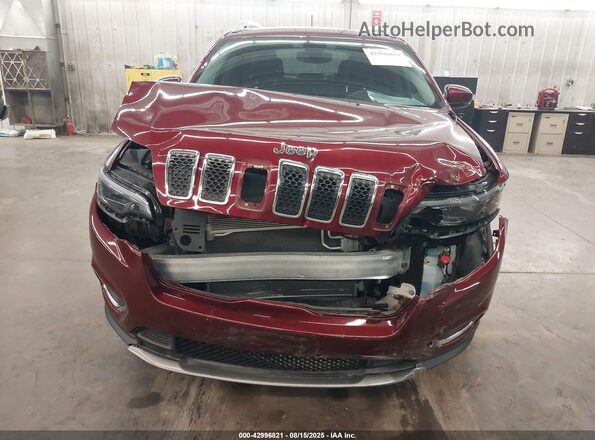 1C4PJMDX3LD630389 2020 JEEP CHEROKEE Red Вид спереду